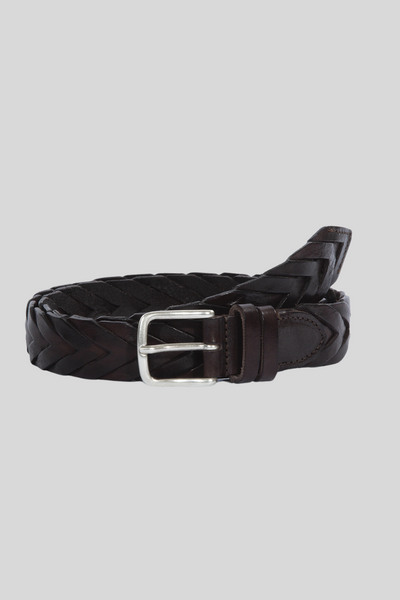 Giglio Braided Leather Belt display picture 3