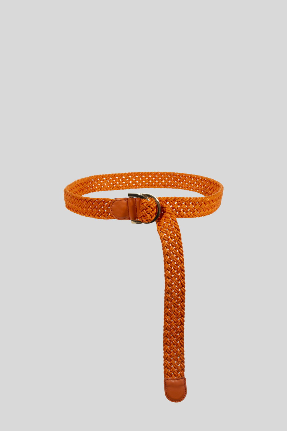 Mikonos Cintura in Nastro Cotone Arancio