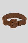 Naxos Leather Elastic Belt