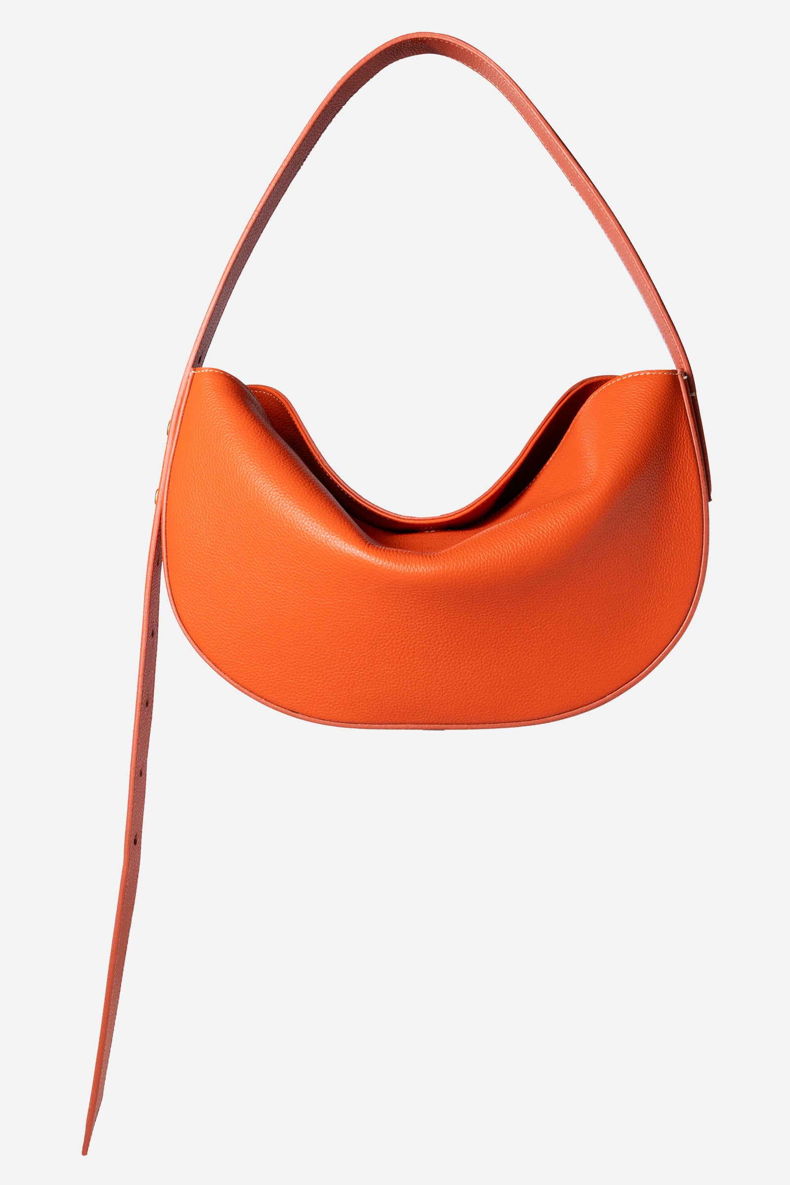 Borsa Ophelia mezzaluna in Arancio