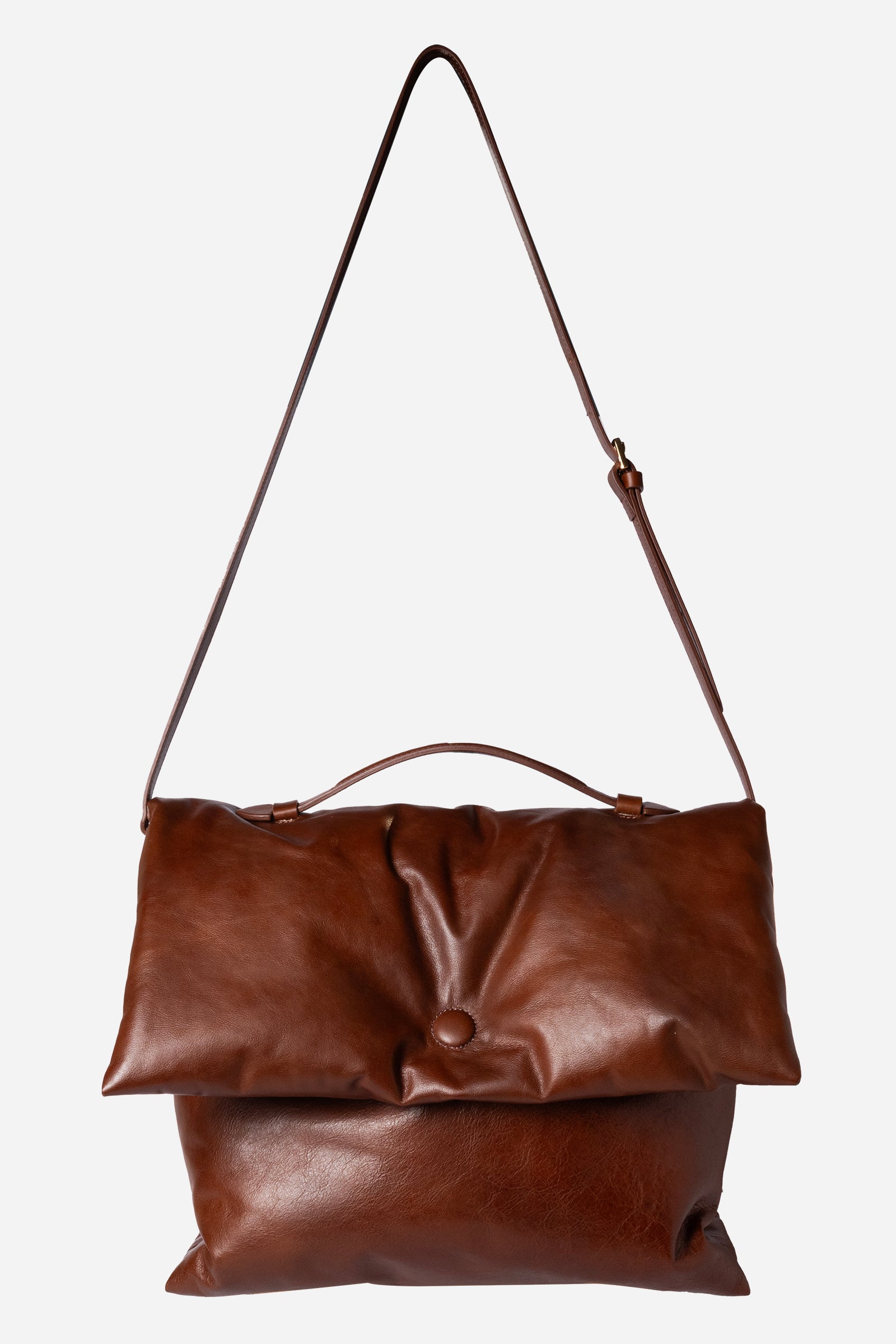 Vitto L in Pelle Liscia Marrone