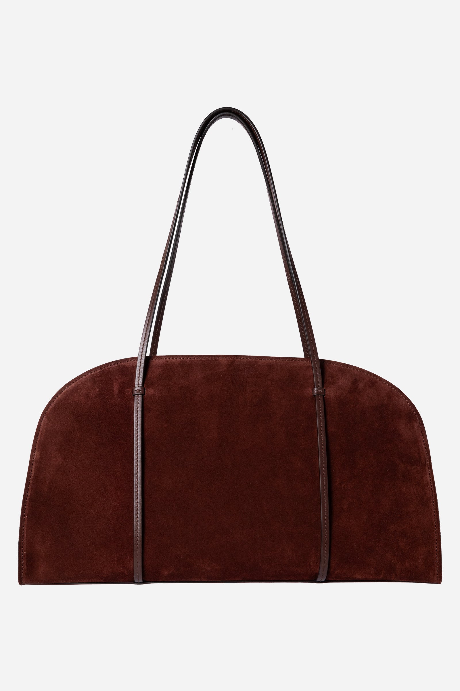 Borsa Jacqueline in Suede Wood