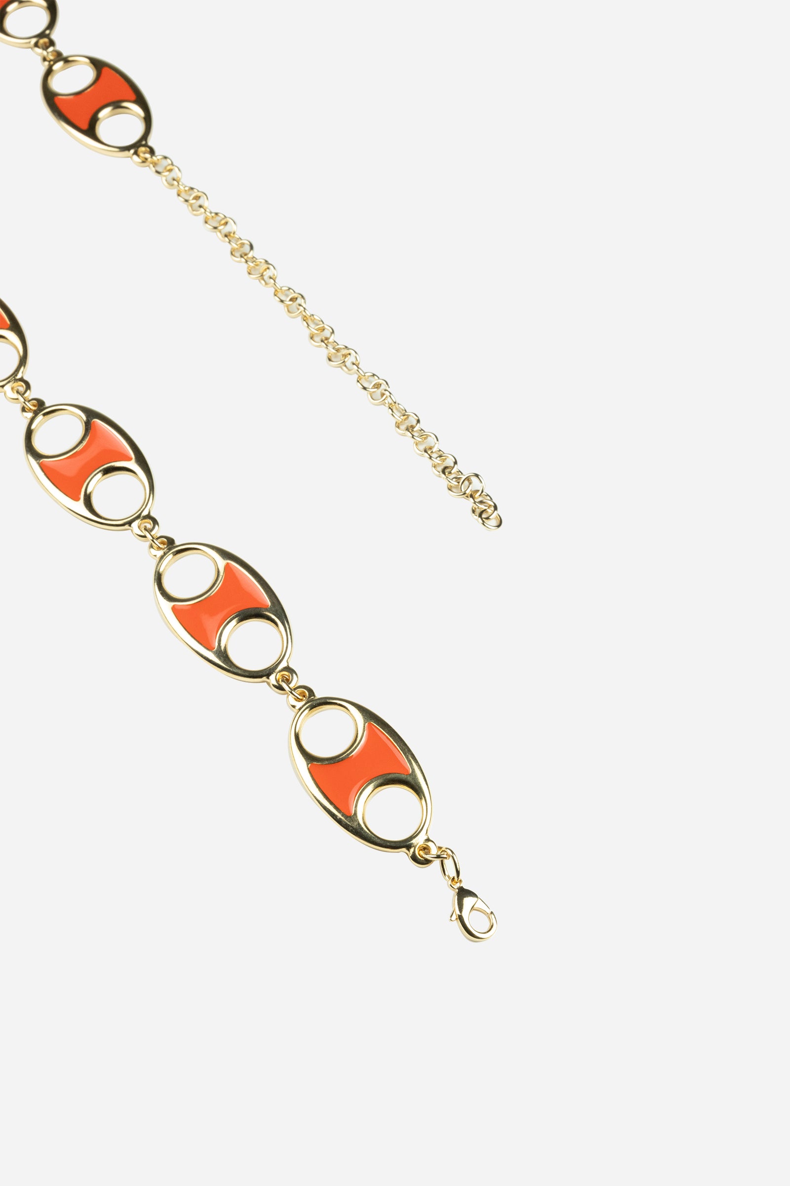 Cintura a catena Delia Oro Arancio