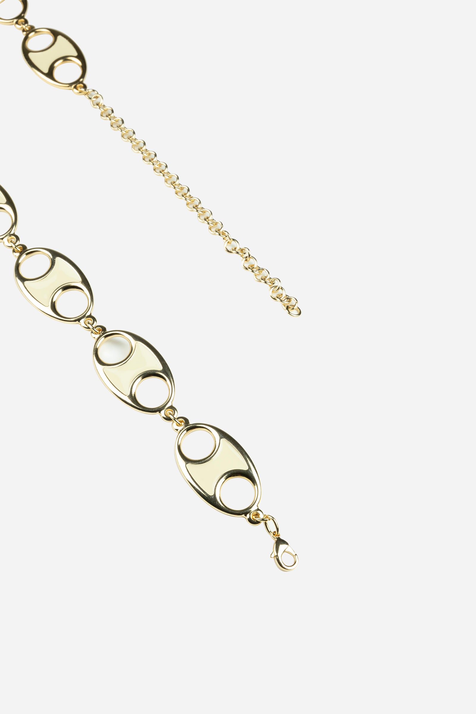 Cintura a catena Delia Oro Panna