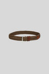 Belgio Woven waxed cotton belt