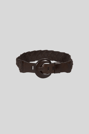 Naxos Leather Elastic Belt