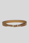 El Hierro Texan belt in smooth leather