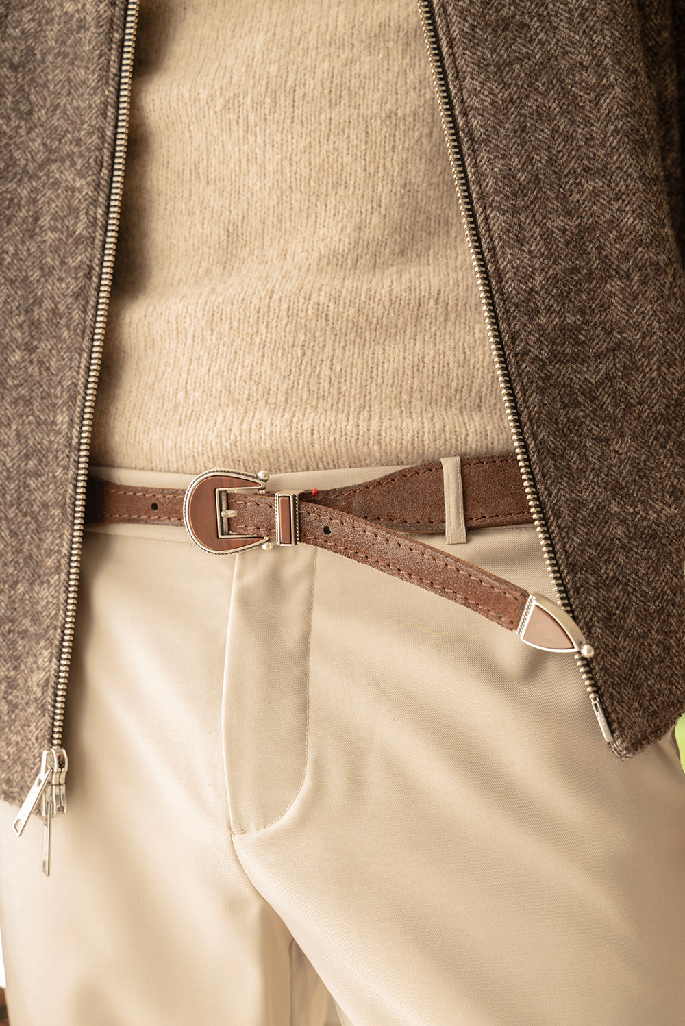 Austin Cintura in Pelle Liscia