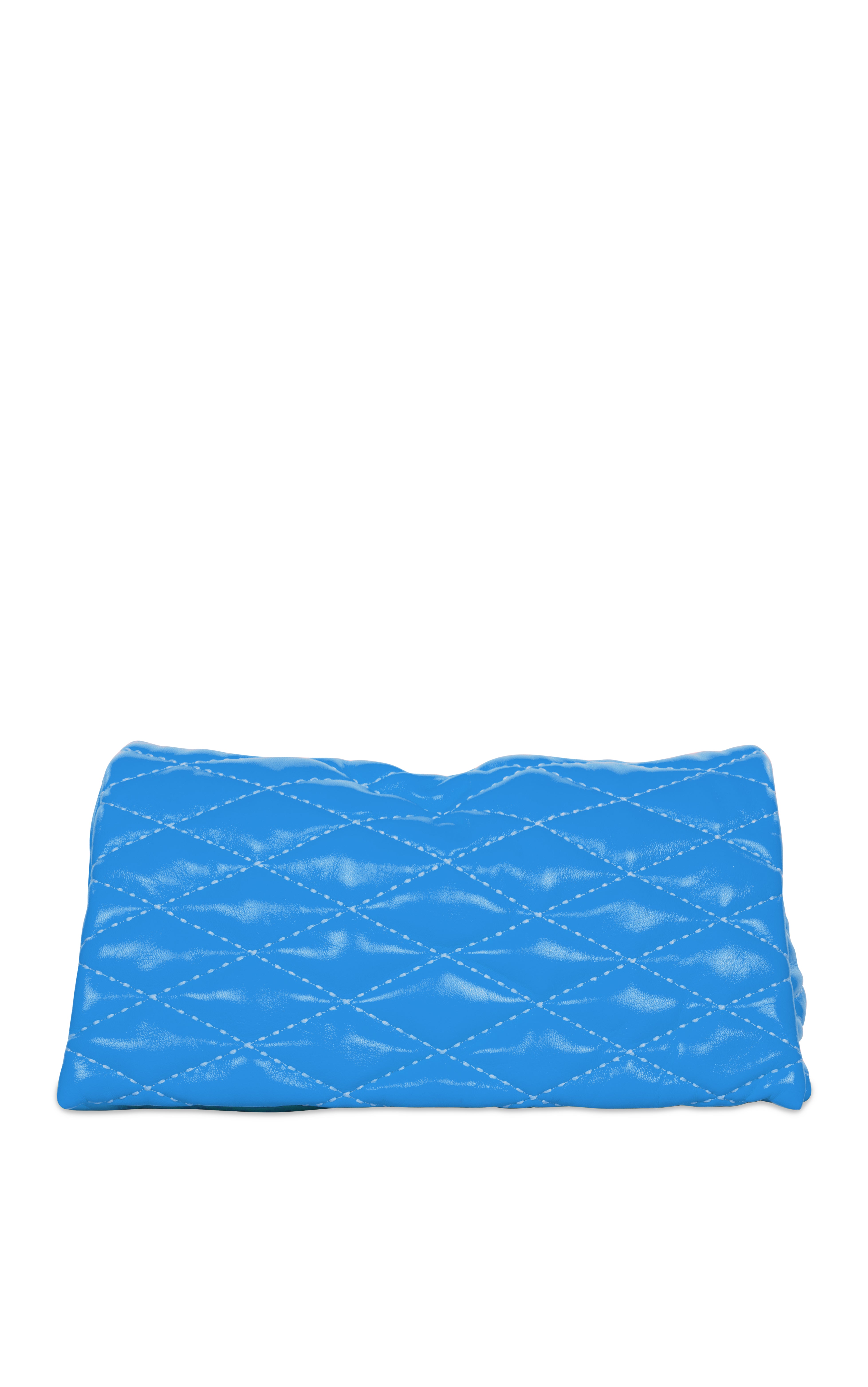 Vitto L Pochette Matelassé Azzurro