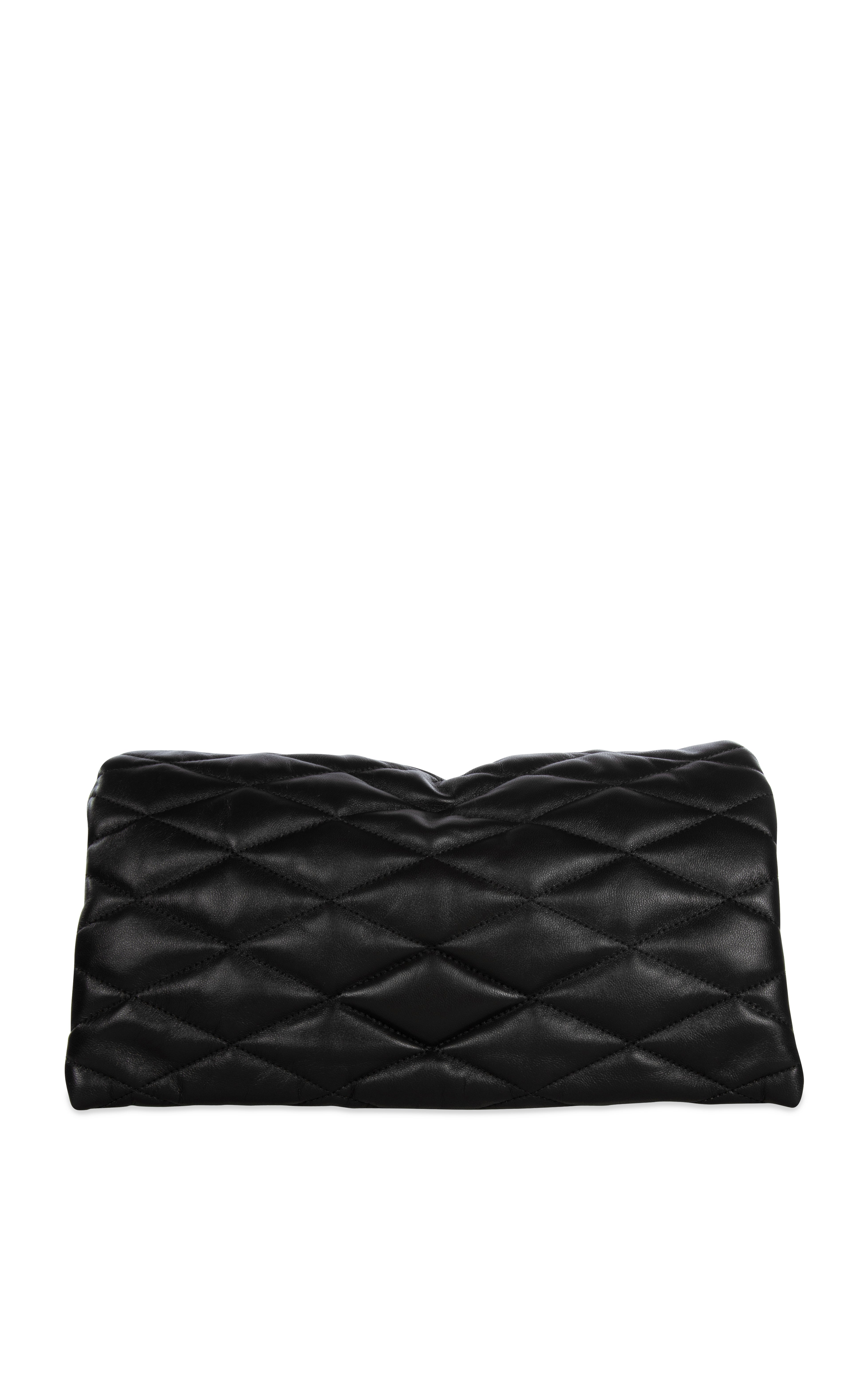 Vitto L Pochette Matelassé Nero