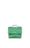 Vitto XS in Matelassé Nappa Leather Green