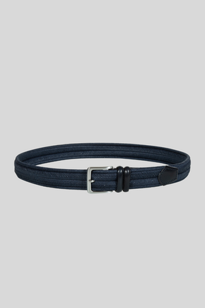 Barbados Waxed Cotton Braided Belt