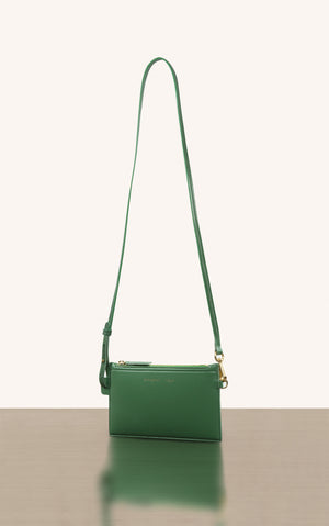 Amelie in Green Nappa Leather
