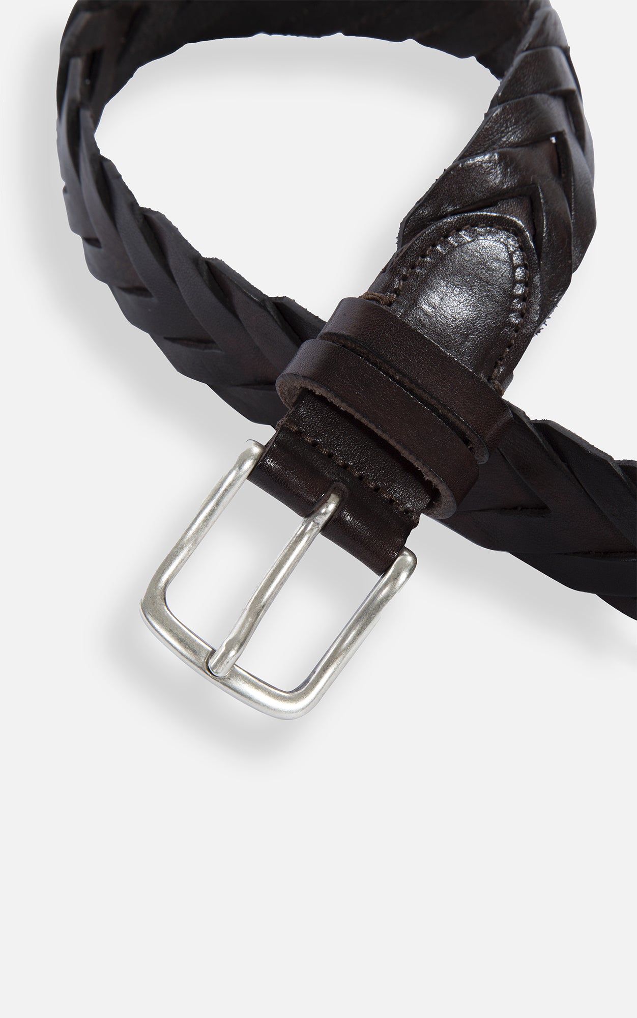 Giglio Braided Leather Belt