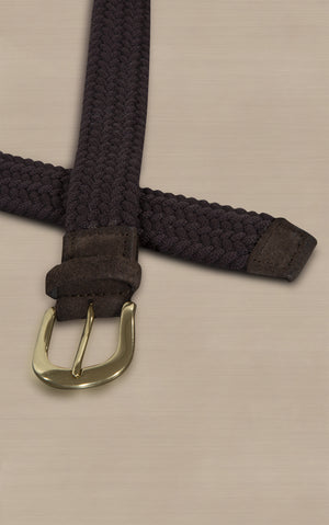 Woven Leather Belt