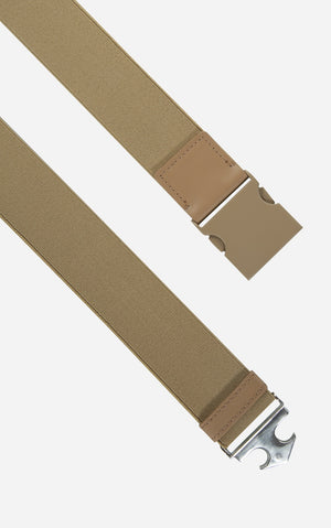 Zannone Beige technical fabric belt