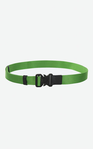 Ponza belt in green nylon tape