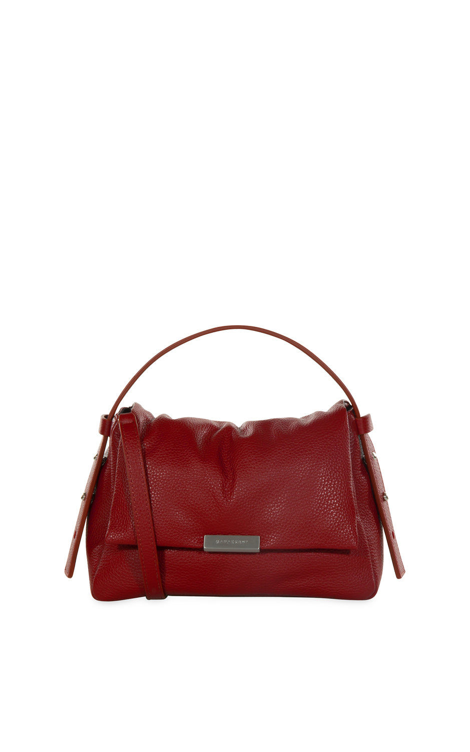 Marge S in Fuchsia Grained Leather